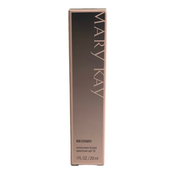 NIB MaryKay CC Cream Sunscreen Broad Spectrum SPF15 Makeup Foundation Face Cream - Picture 4 of 11